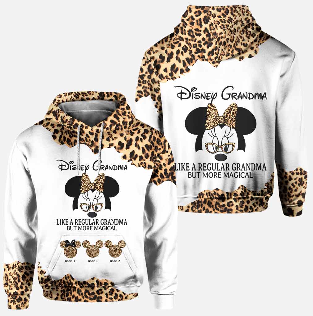 Magical Grandma - Personalized Mother's Day Mouse Hoodie And Leggings
