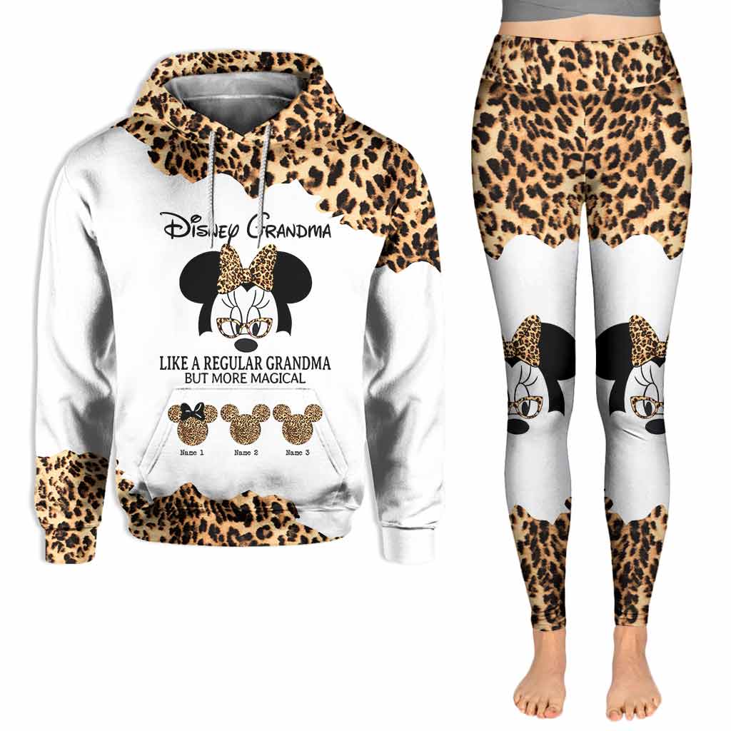 Magical Grandma - Personalized Mother's Day Mouse Hoodie And Leggings