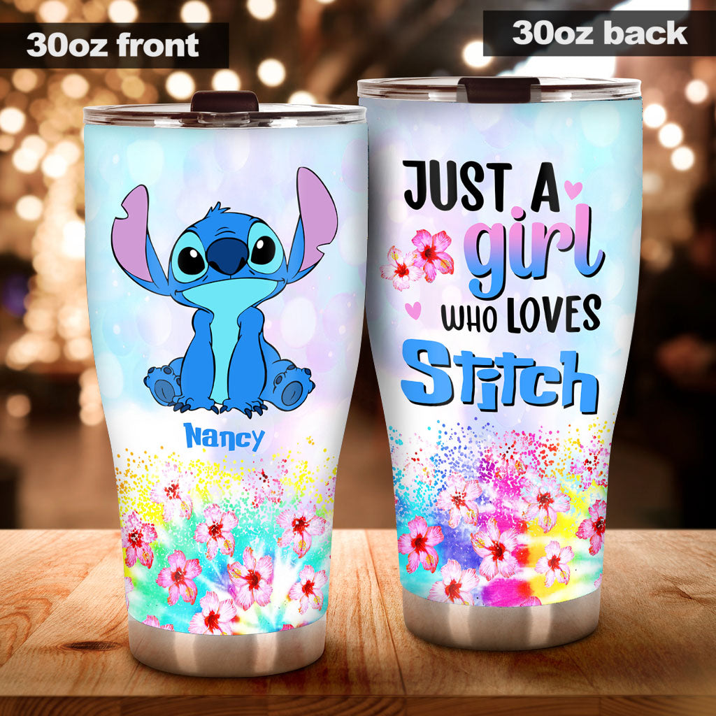 Just A Girl - Personalized Ohana Tumbler