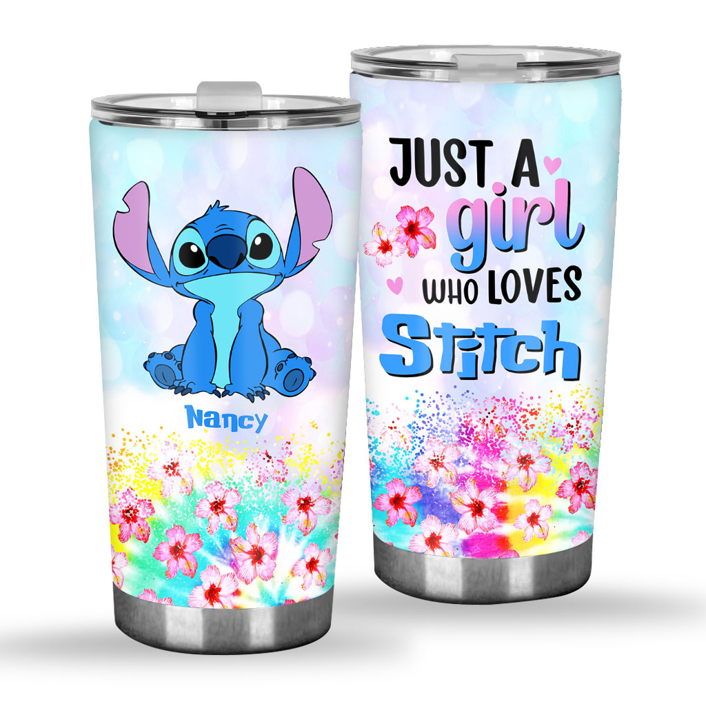 Just A Girl - Personalized Ohana Tumbler