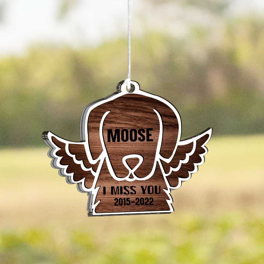 I Miss You - Personalized Dog Wind Chime