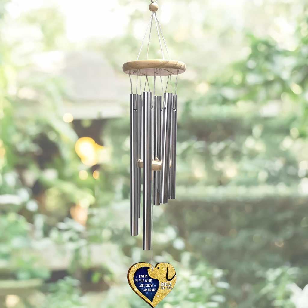 Listen To The Wind - Personalized Dog Wind Chime