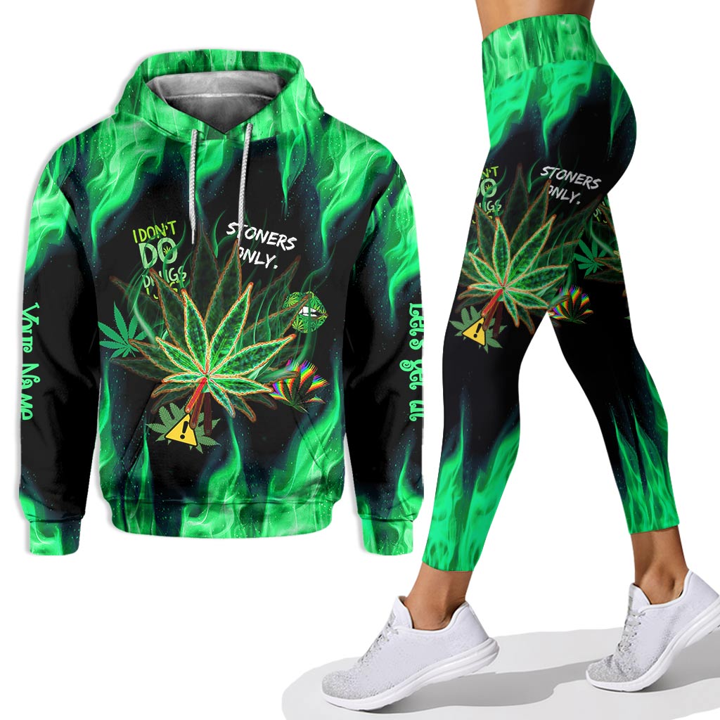 Let's Get Lit - Personalized Weed Hoodie and Leggings