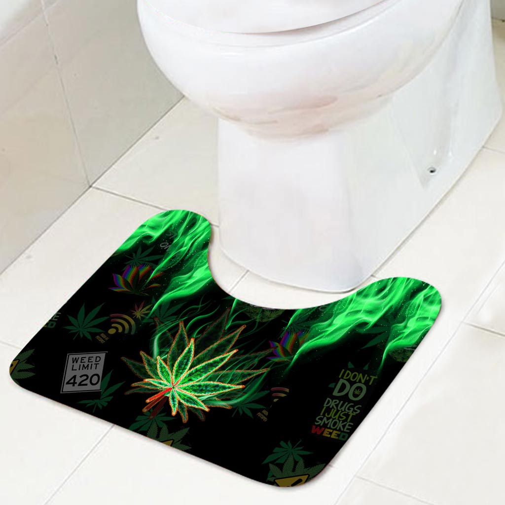 Let's Get Lit - Weed Bathroom Curtain & Mats Set