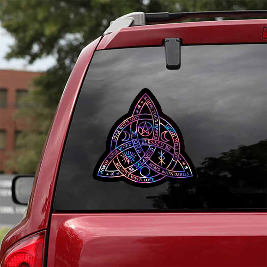 Speak With Love Witch Decal Full