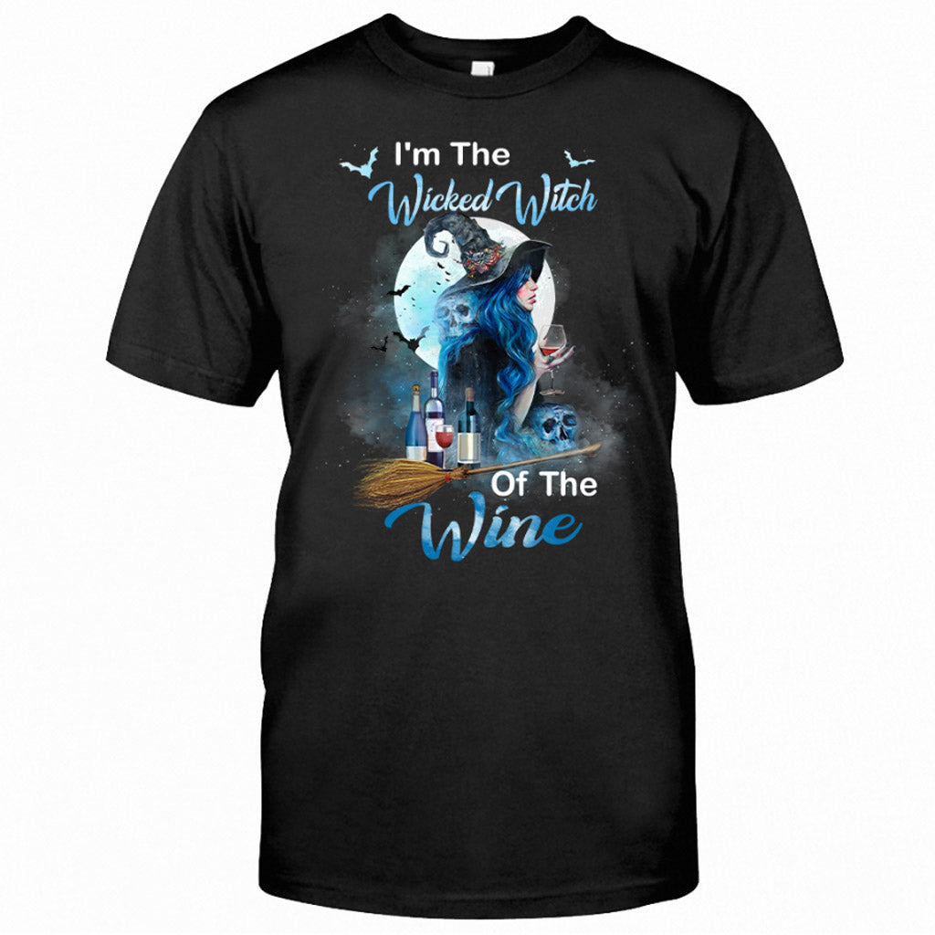 I'm The Wicked Witch Of The Wine Halloween T-shirt And Hoodie