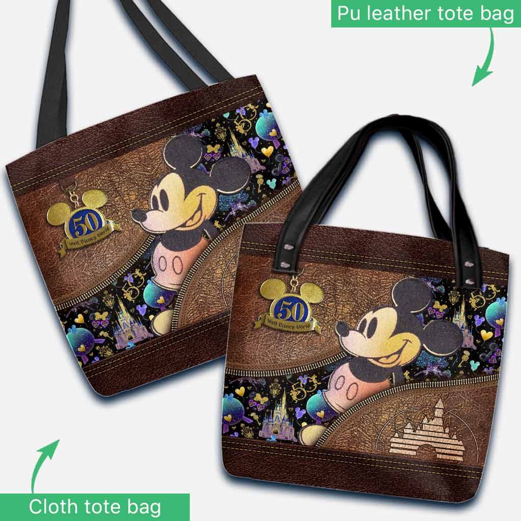 50th Anniversary Of Magic - Mouse Ears Tote Bag