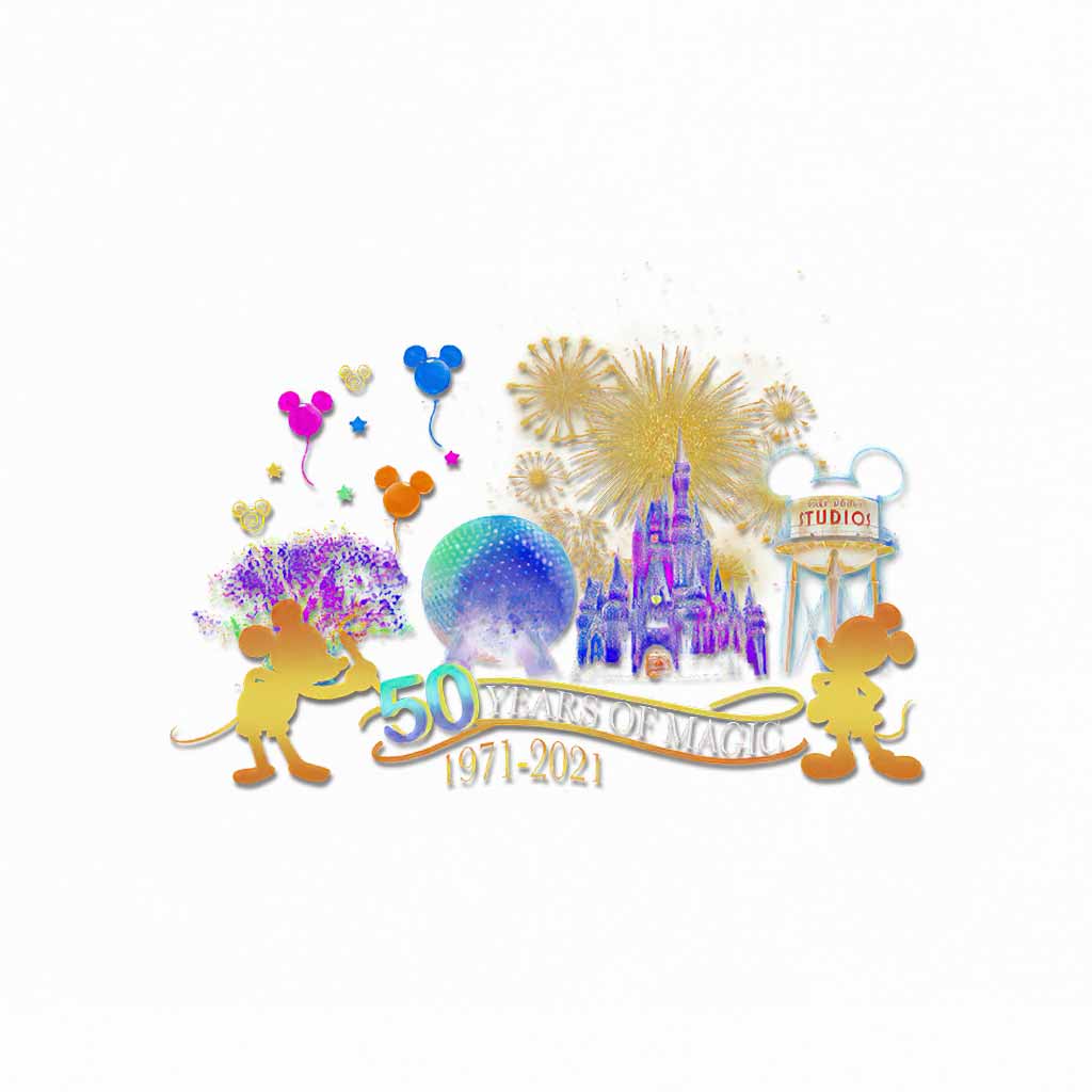 50 Magical Years - Mouse Decal Full