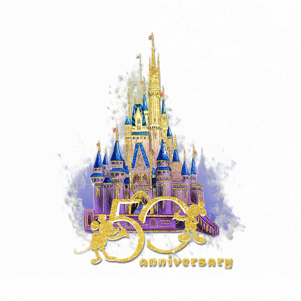 50 Magical Years - Mouse Decal Full