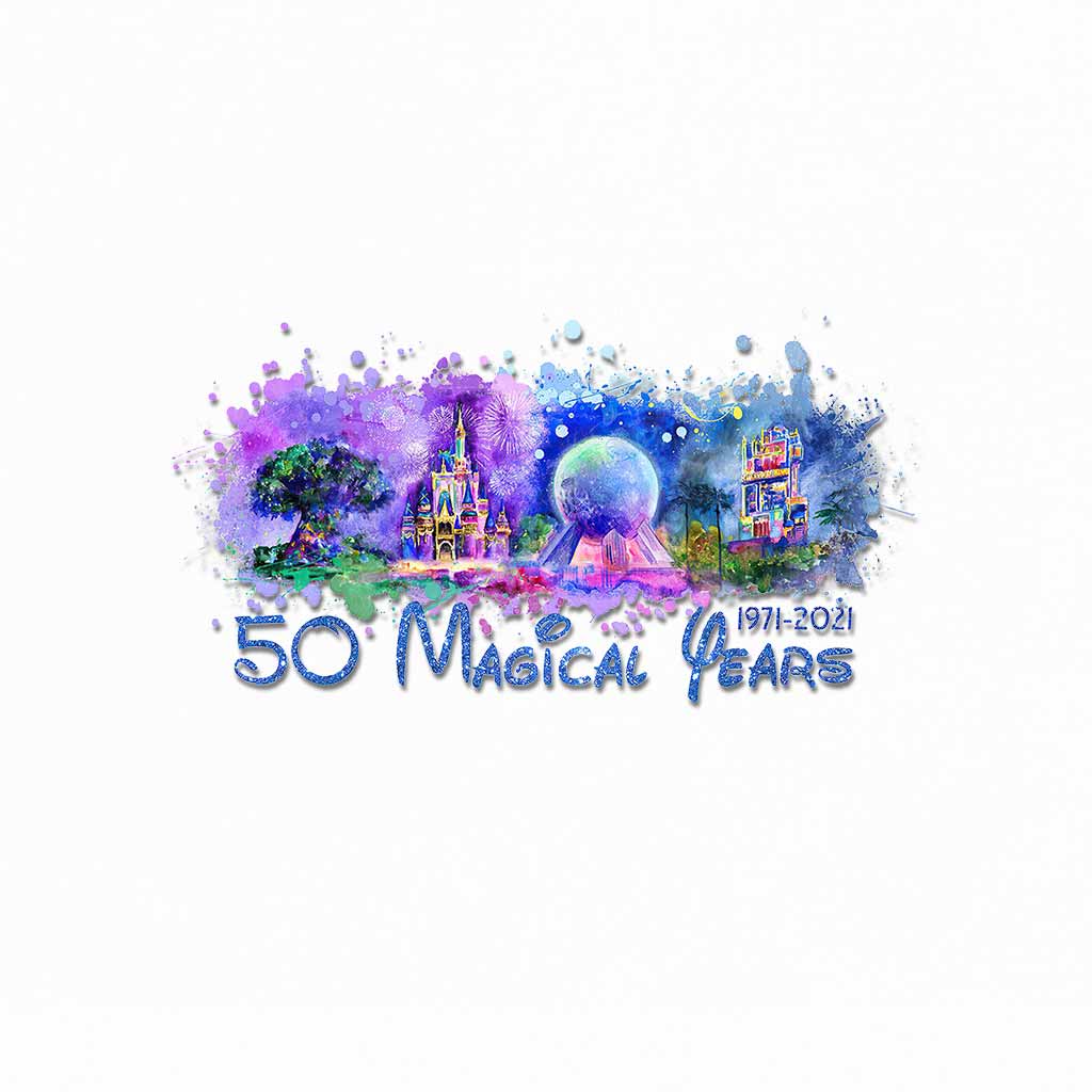 50 Magical Years - Mouse Decal Full