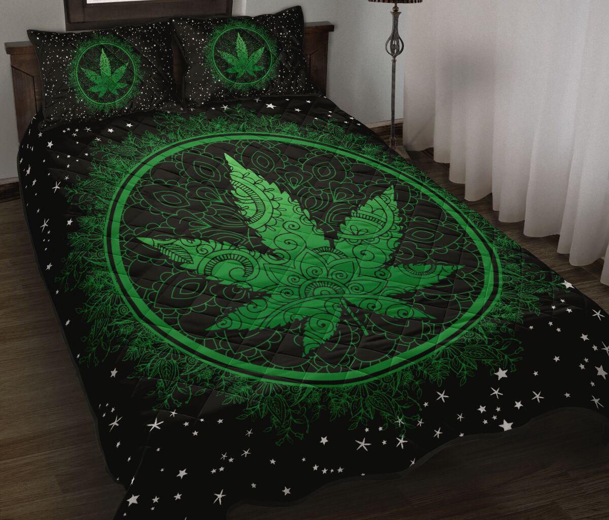 Mandala Circle - Weed Quilt Set 0822