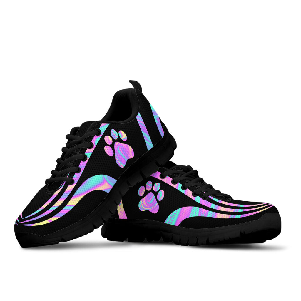 Hologram Dog Paws Dog Sneakers 0622