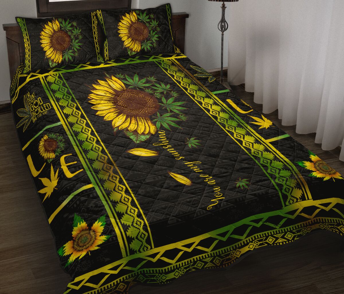You Are My Sunshine - Weed Quilt Set 0822