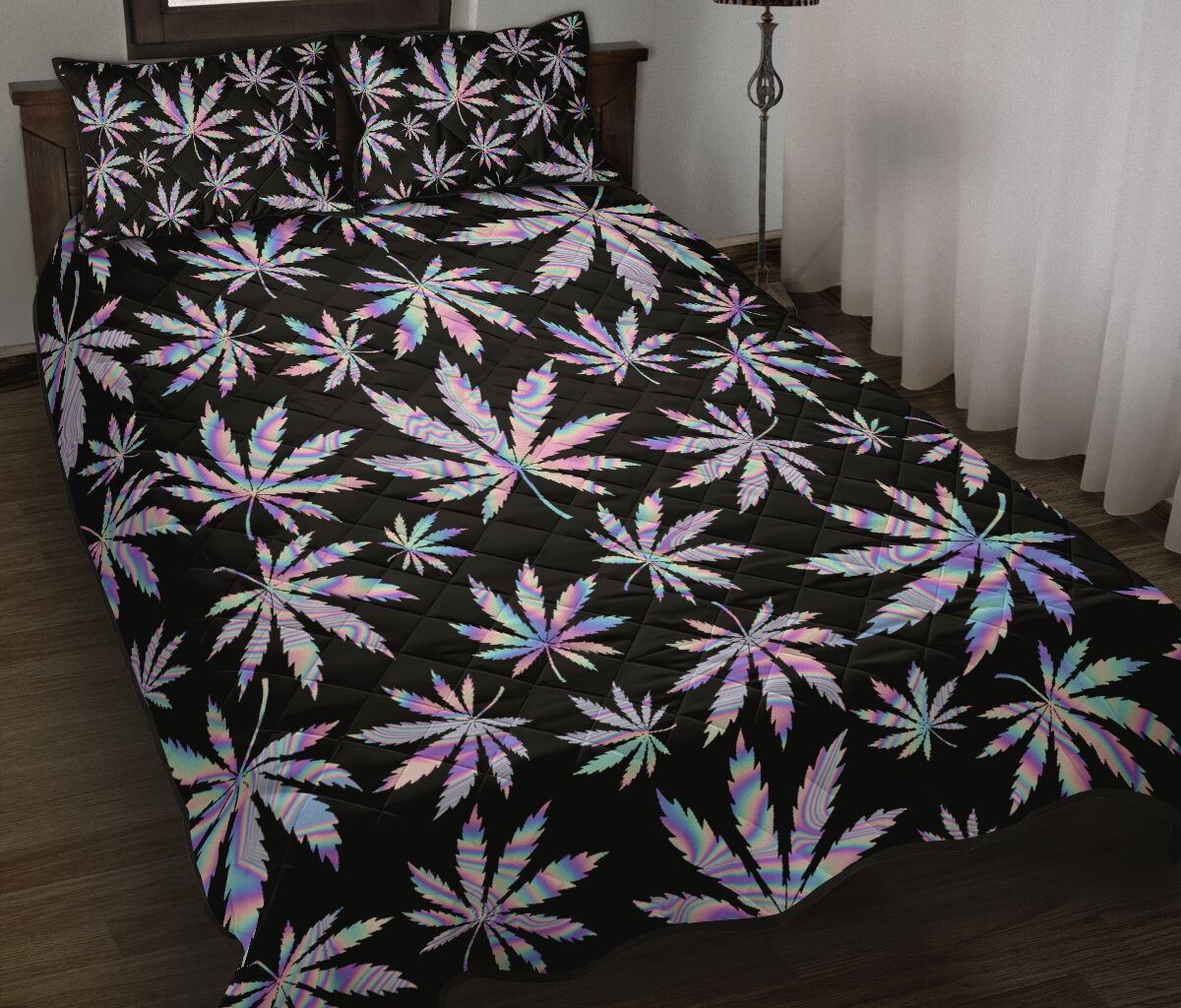 Chill All Night - Weed Quilt Set 0822