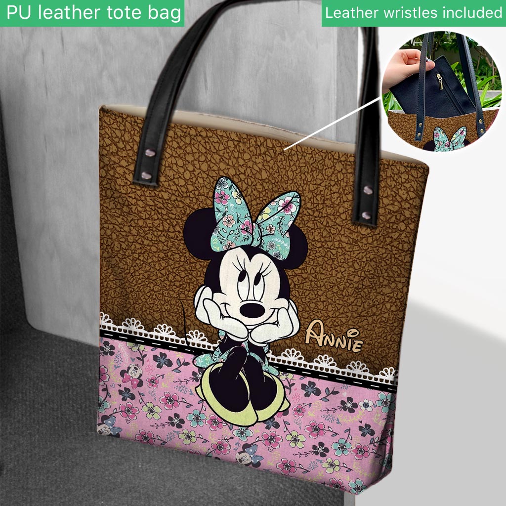 Sweet Mouse Ears - Personalized Mouse Tote Bag