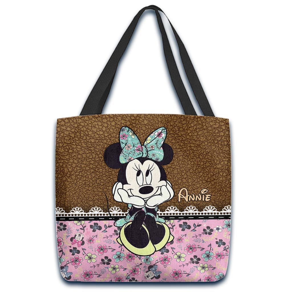 Sweet Mouse Ears - Personalized Mouse Tote Bag