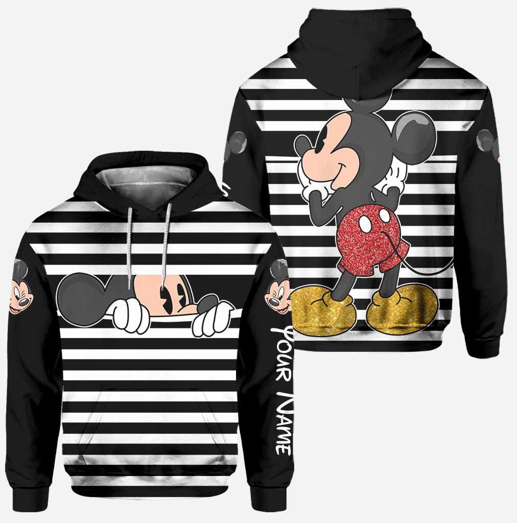 Hello Mouse Ears - Personalized Hoodie and Leggings