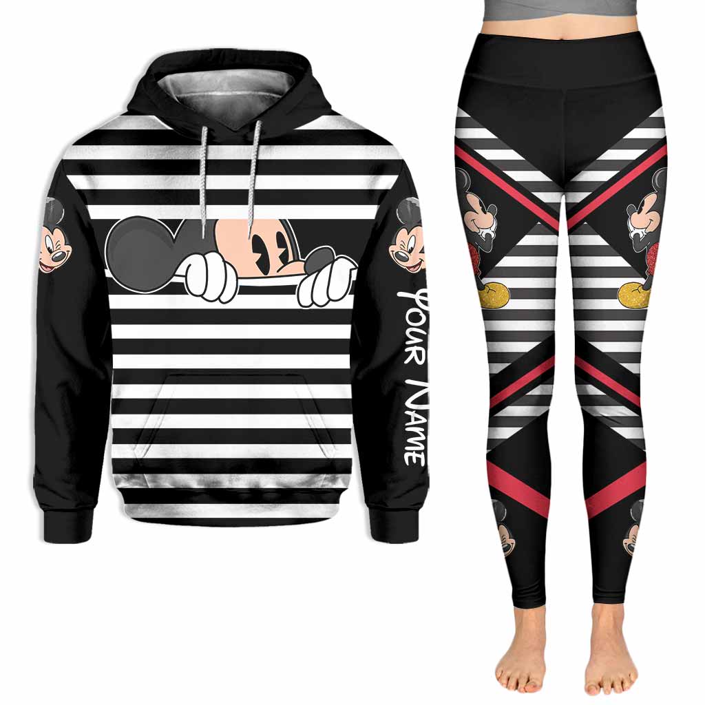 Hello Mouse Ears - Personalized Hoodie and Leggings