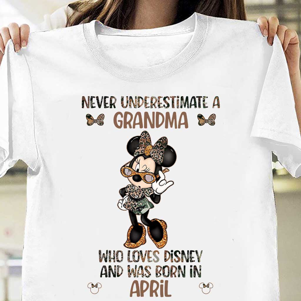 Never Underestimate A Grandma - Personalized Mother's Day Mouse T-shirt and Hoodie