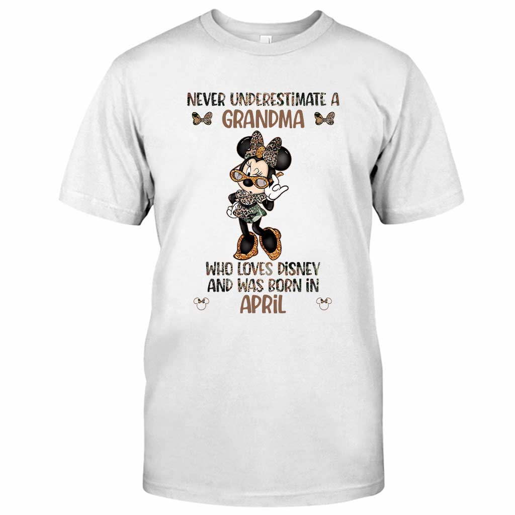 Never Underestimate A Grandma - Personalized Mother's Day Mouse T-shirt and Hoodie