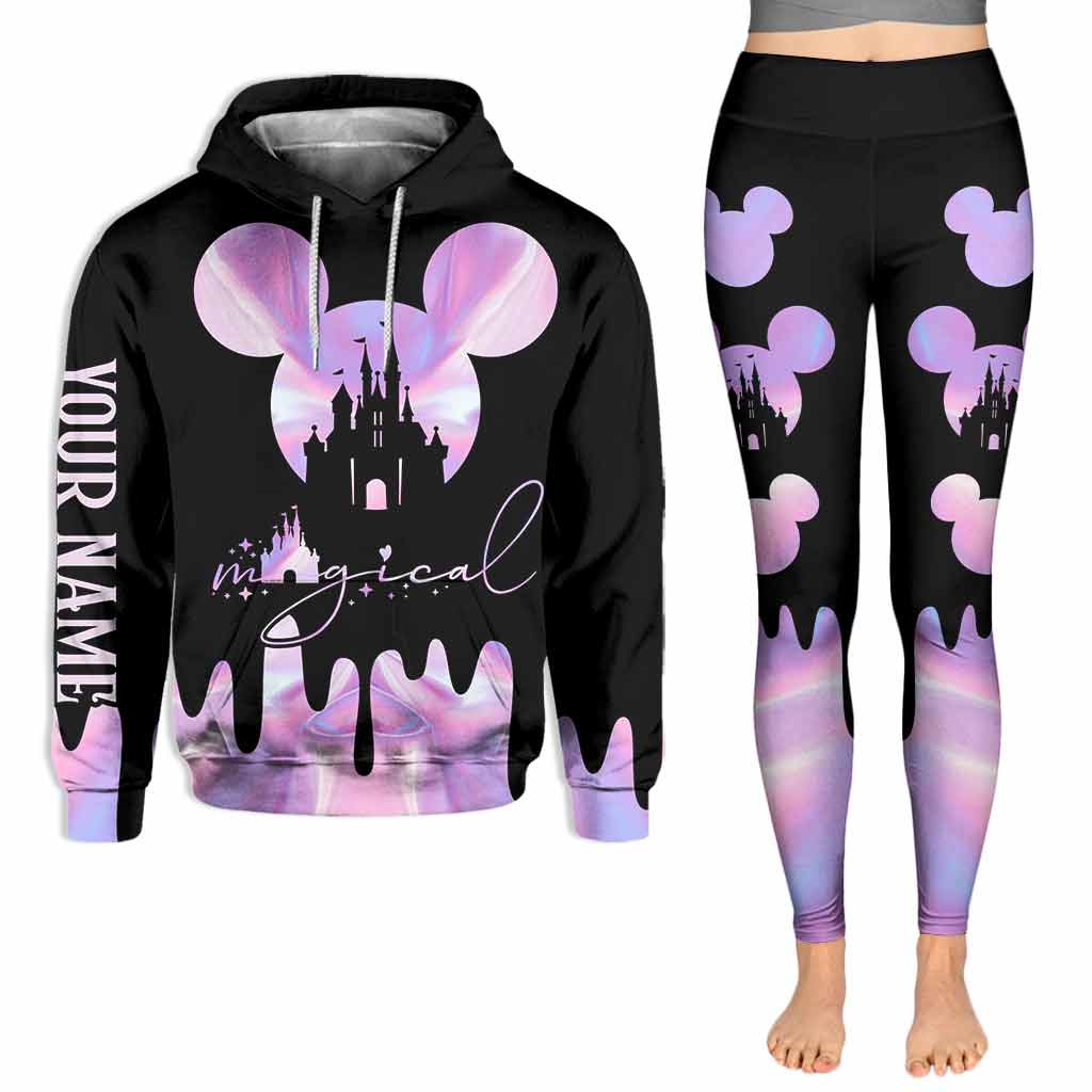 Never Too Old For Magic - Personalized Mouse Hoodie and Leggings