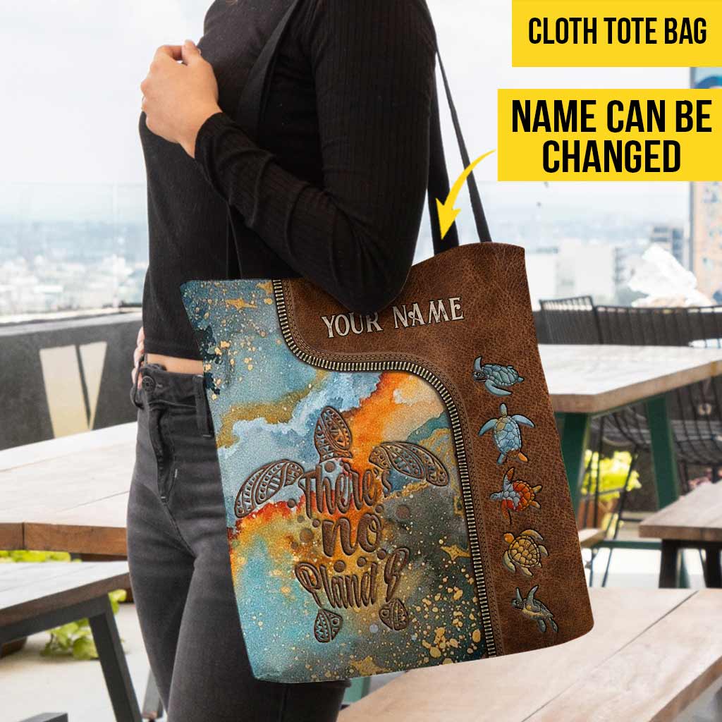 There's No Planet B - Turtle Personalized Tote Bag