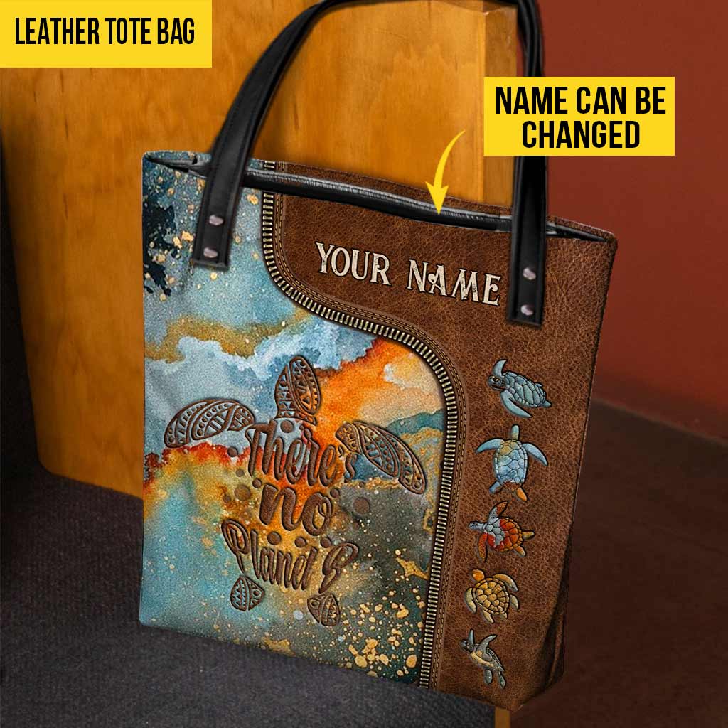 There's No Planet B - Turtle Personalized Tote Bag
