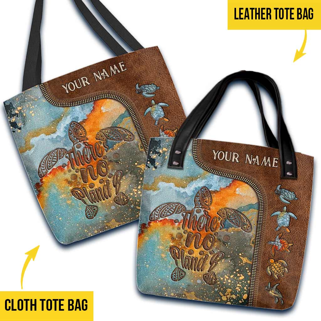 There's No Planet B - Turtle Personalized Tote Bag