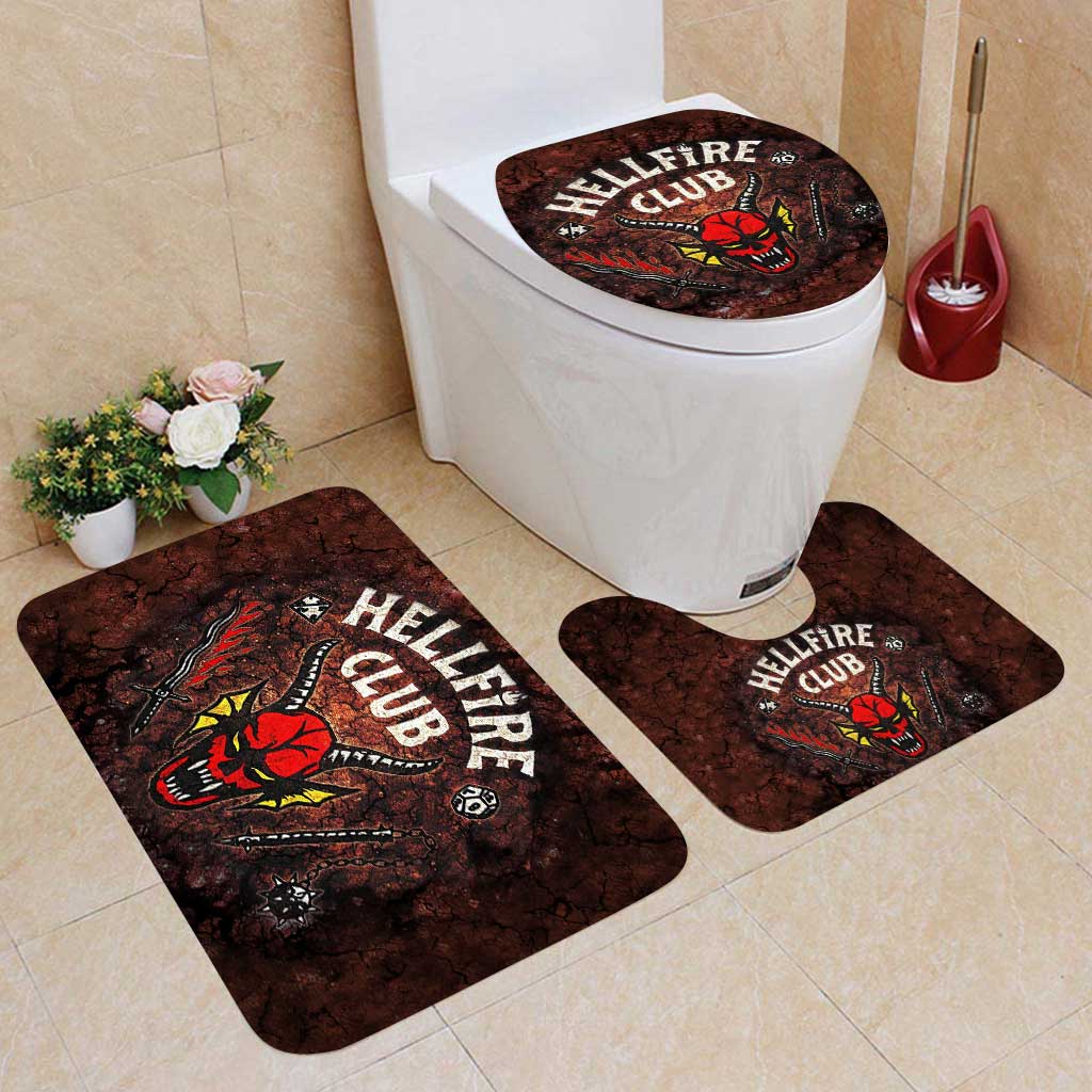 Welcome To The Club - Stranger Things 3 Pieces Bathroom Mats Set