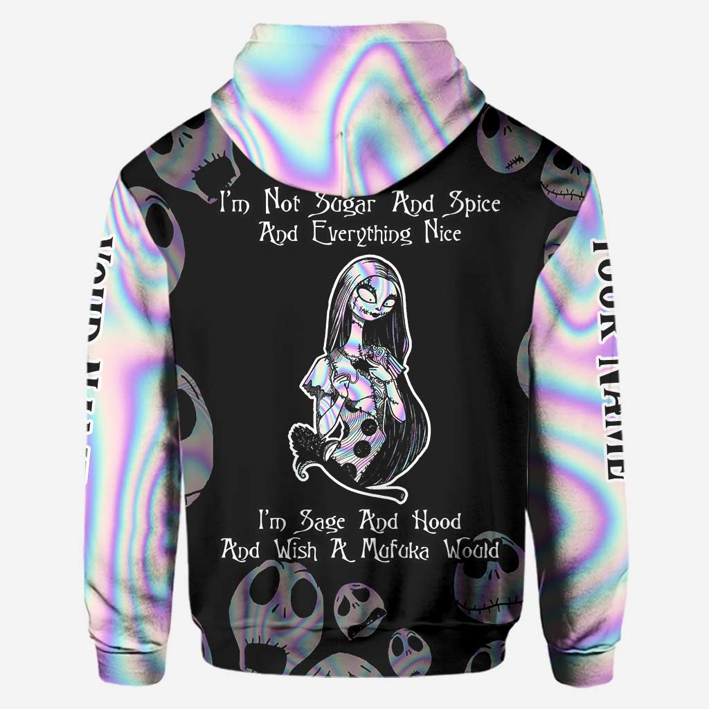 I'm Not Sugar And Spice - Personalized Nightmare Hoodie and Leggings
