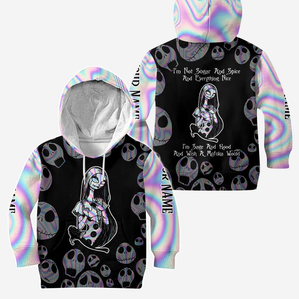 I'm Not Sugar And Spice - Personalized Nightmare Hoodie and Leggings