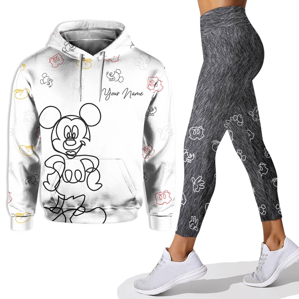 Magic Mouse Ears - Personalized Mouse Hoodie and Leggings