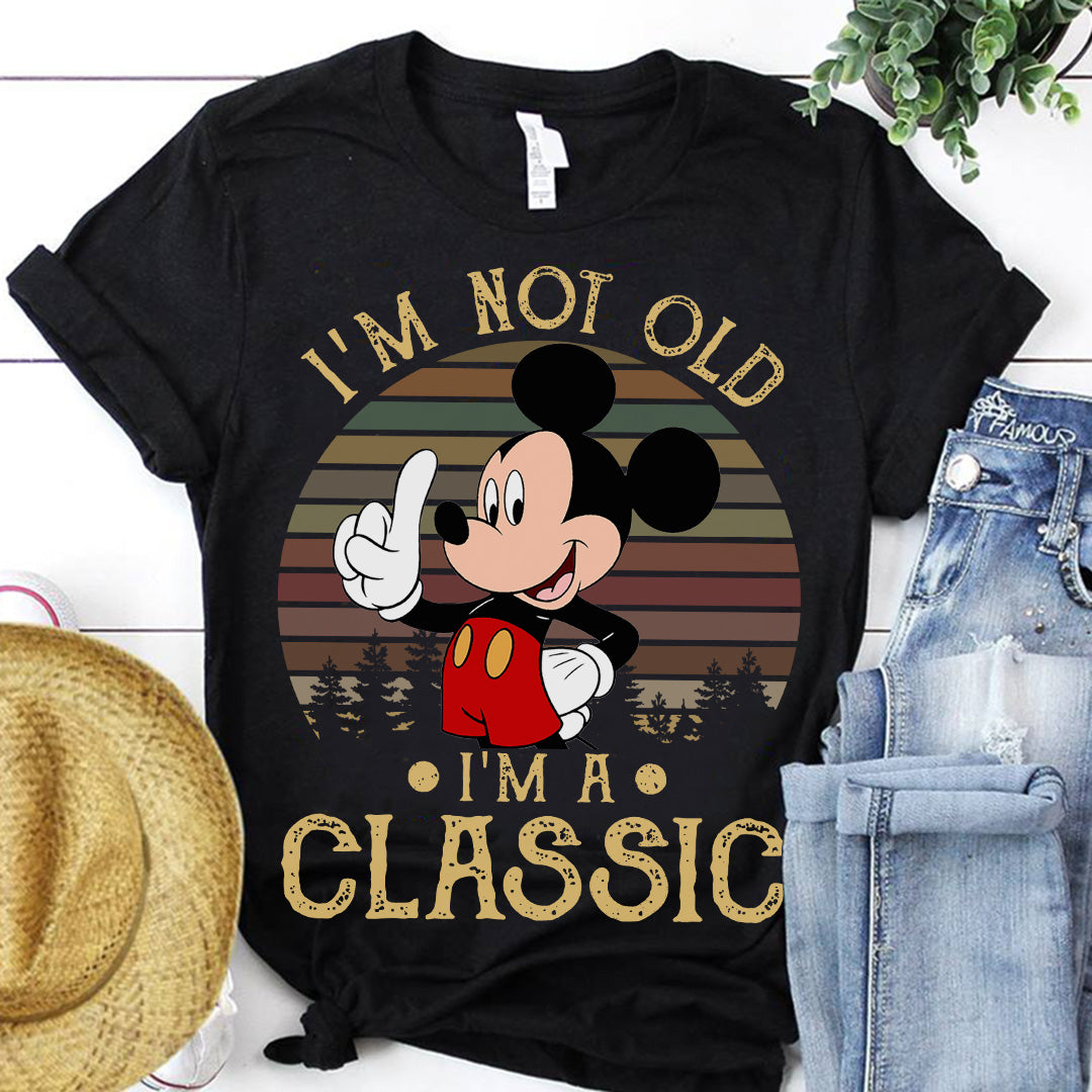 I'm Not Old I'm A Classic - Mouse T-shirt and Hoodie 0523
