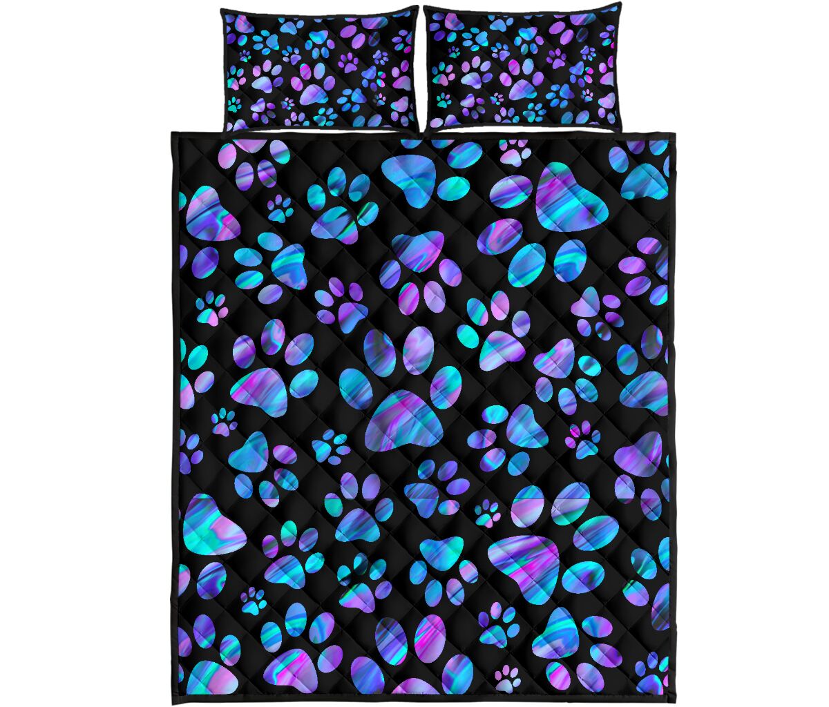 Magic Nights Dog Quilt Set 0622