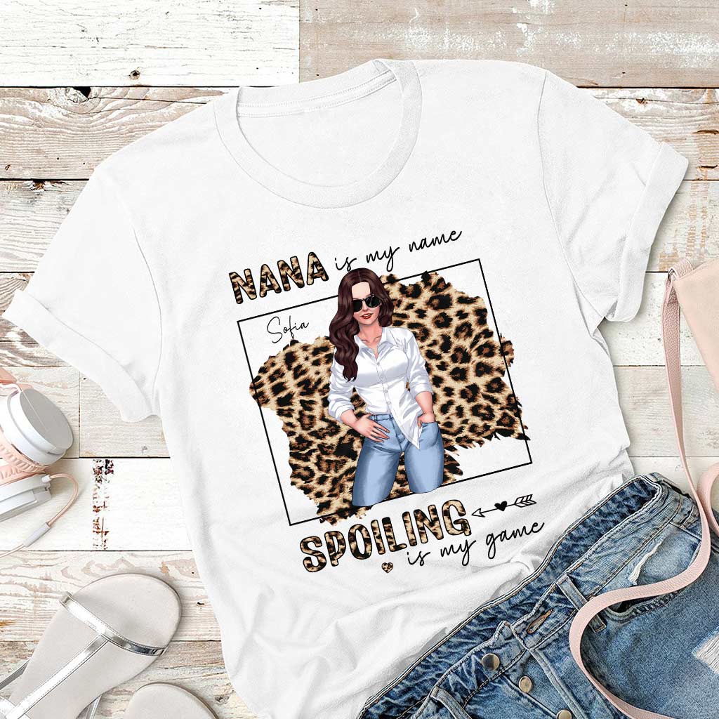 Nana Is My Name - Personalized Grandma T-shirt and Hoodie