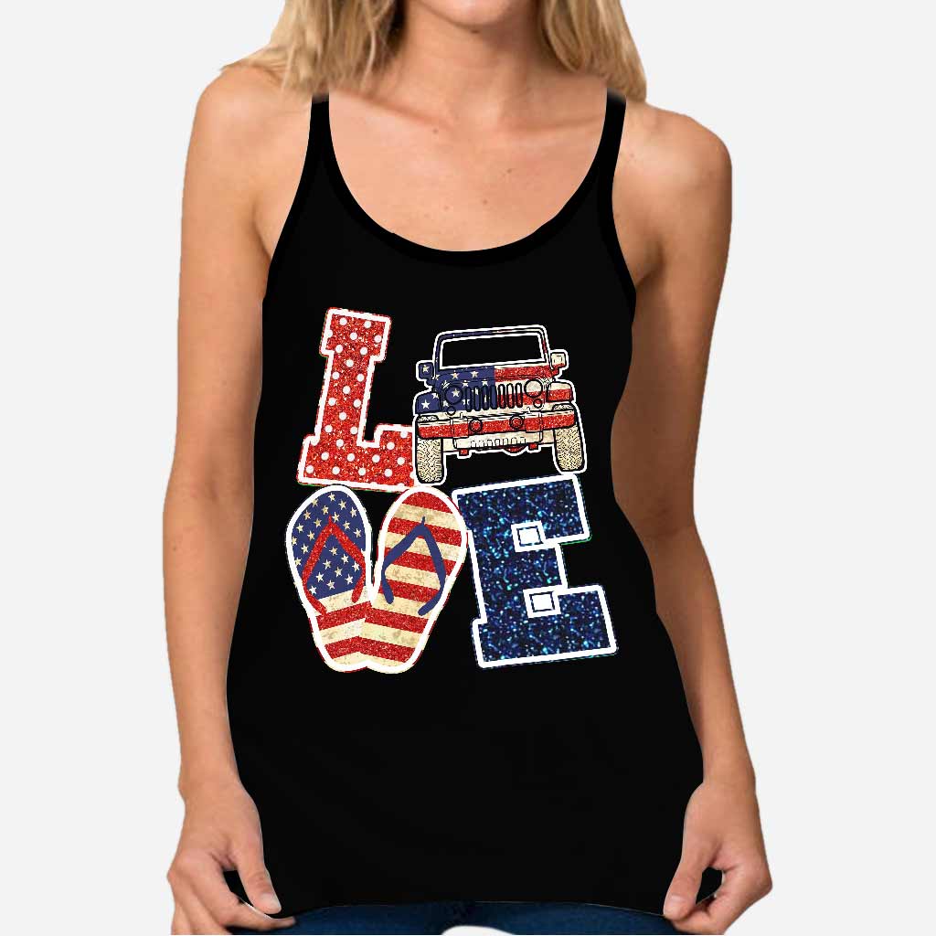 Wander Woman - Independence Day Car Cross Tank Top