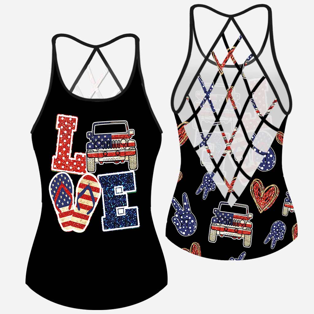 Wander Woman - Independence Day Car Cross Tank Top