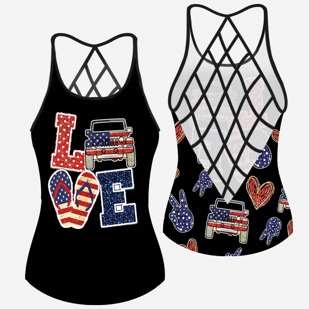 Wander Woman - Independence Day Car Cross Tank Top