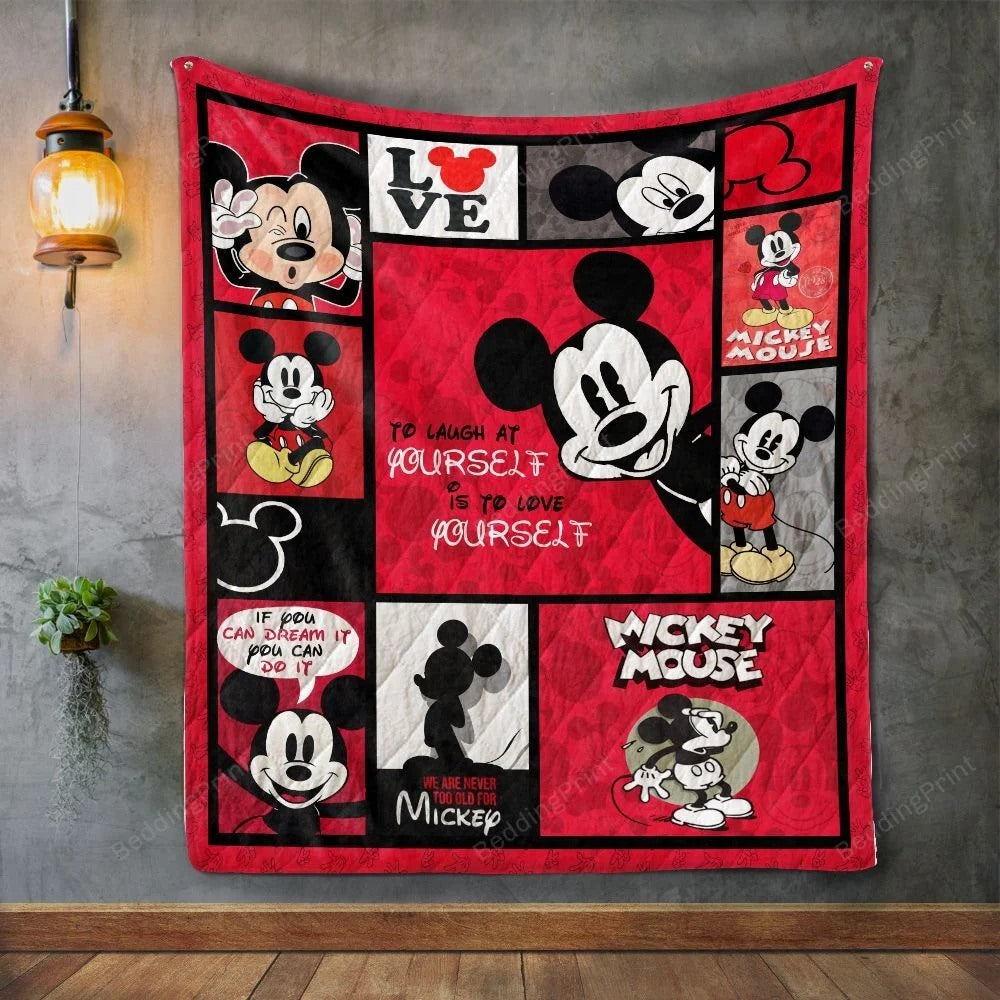 Love Yourself Mouse Quilt