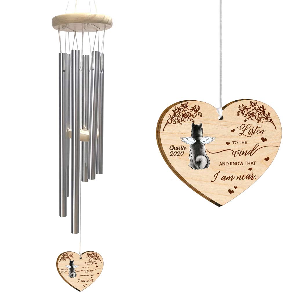 Listen To The Wind - Personalized Dog Wind Chime