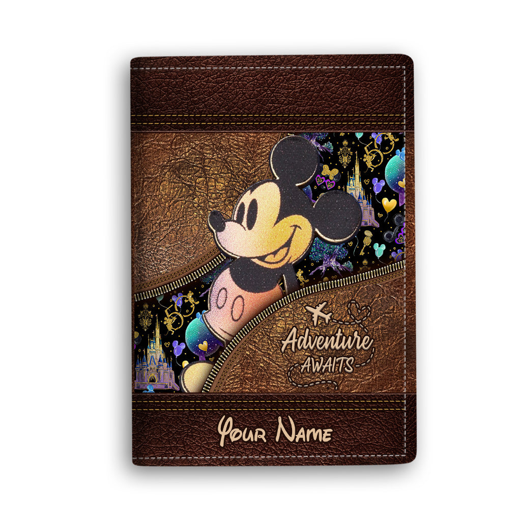Magic Mouse Ears - Personalized Passport Holder