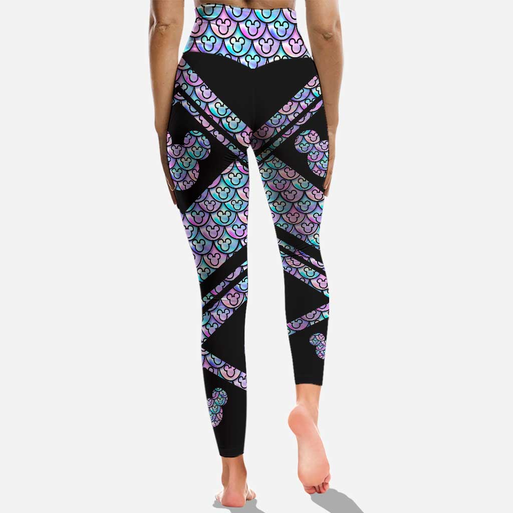 Magic At Sea - Mouse Cross Tank Top and Leggings