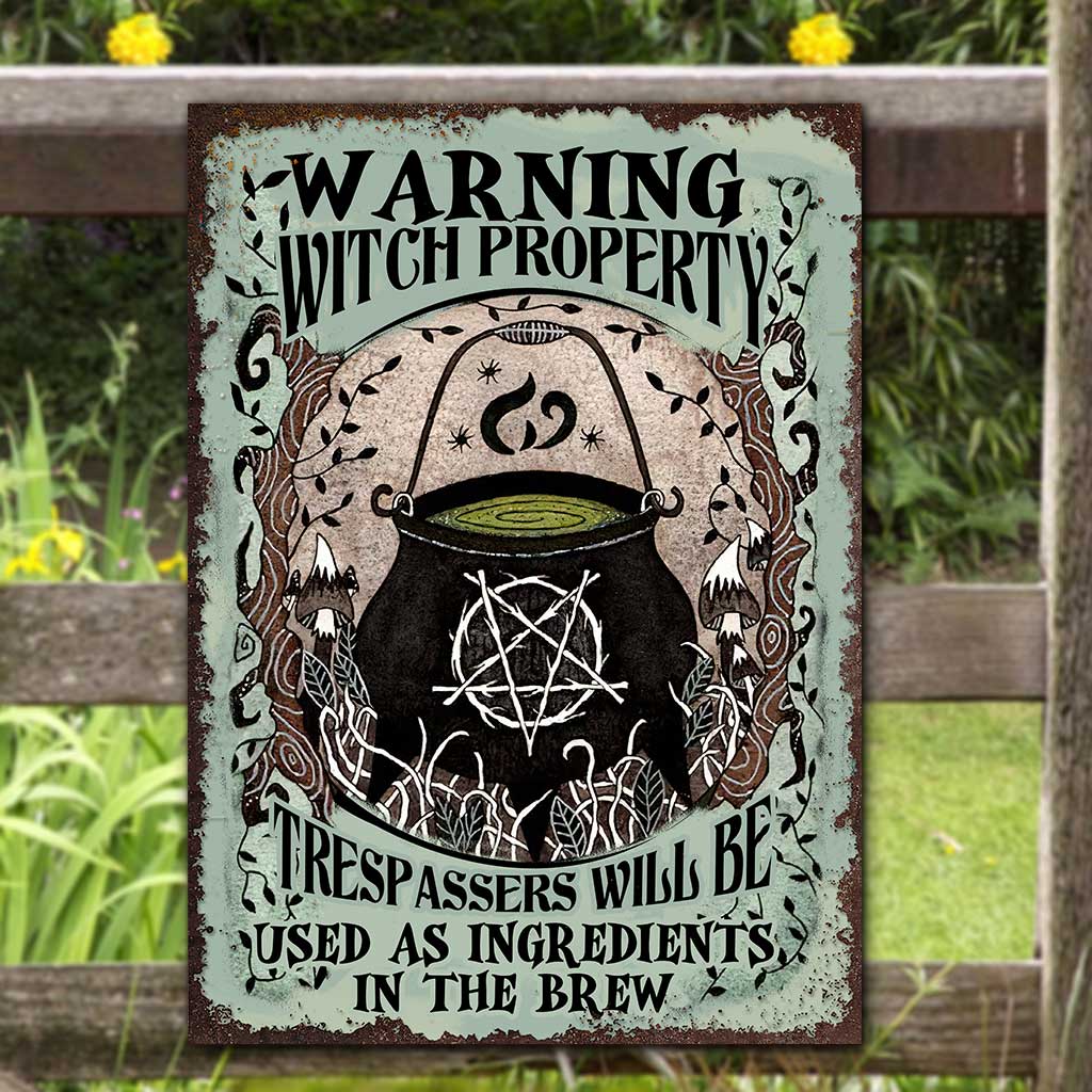 No Trespassing - Rectangle Metal Sign