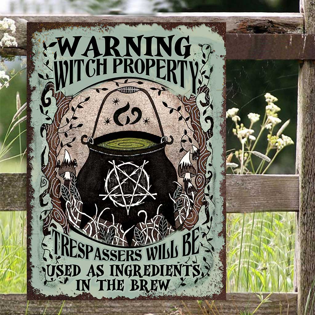 No Trespassing - Rectangle Metal Sign