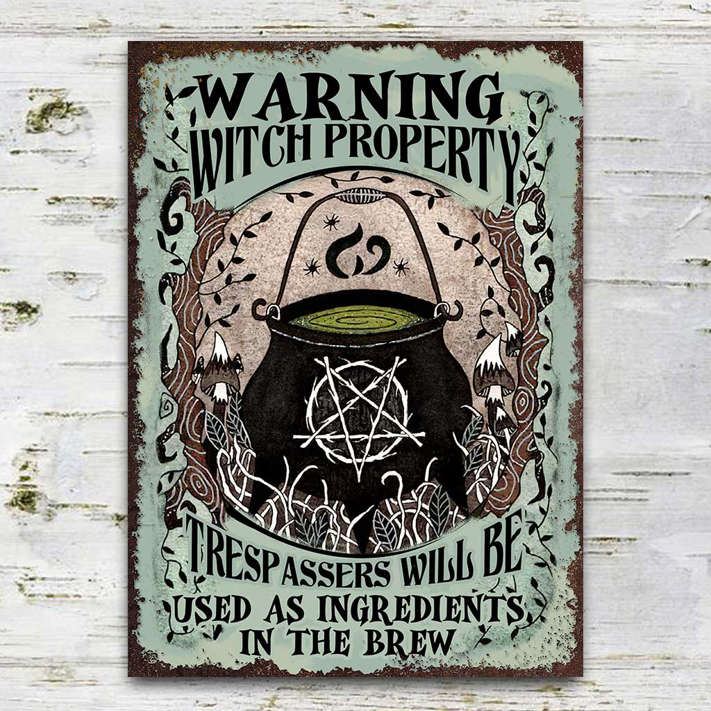 No Trespassing - Rectangle Metal Sign