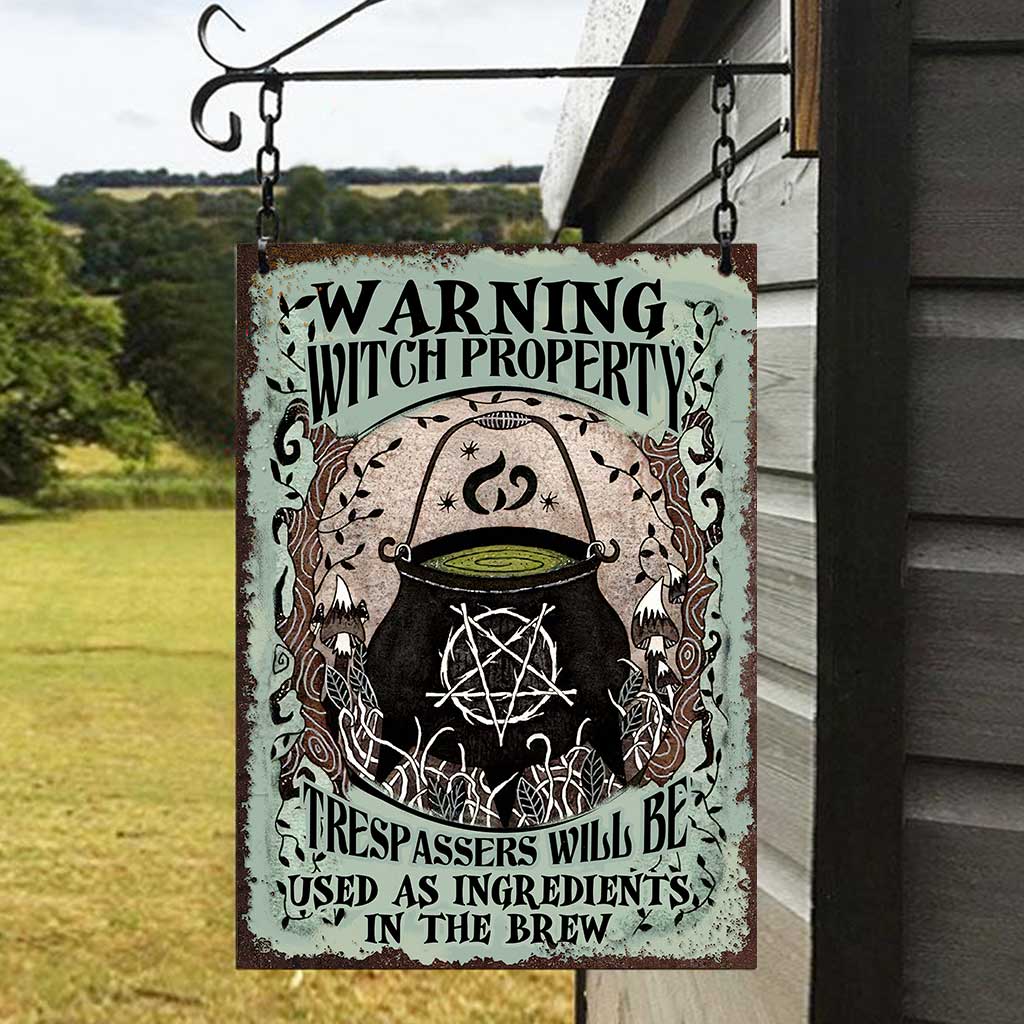 No Trespassing - Rectangle Metal Sign
