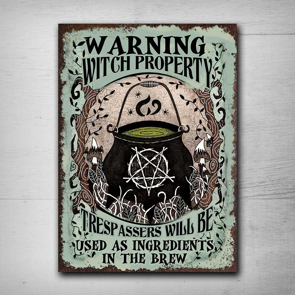 No Trespassing - Rectangle Metal Sign