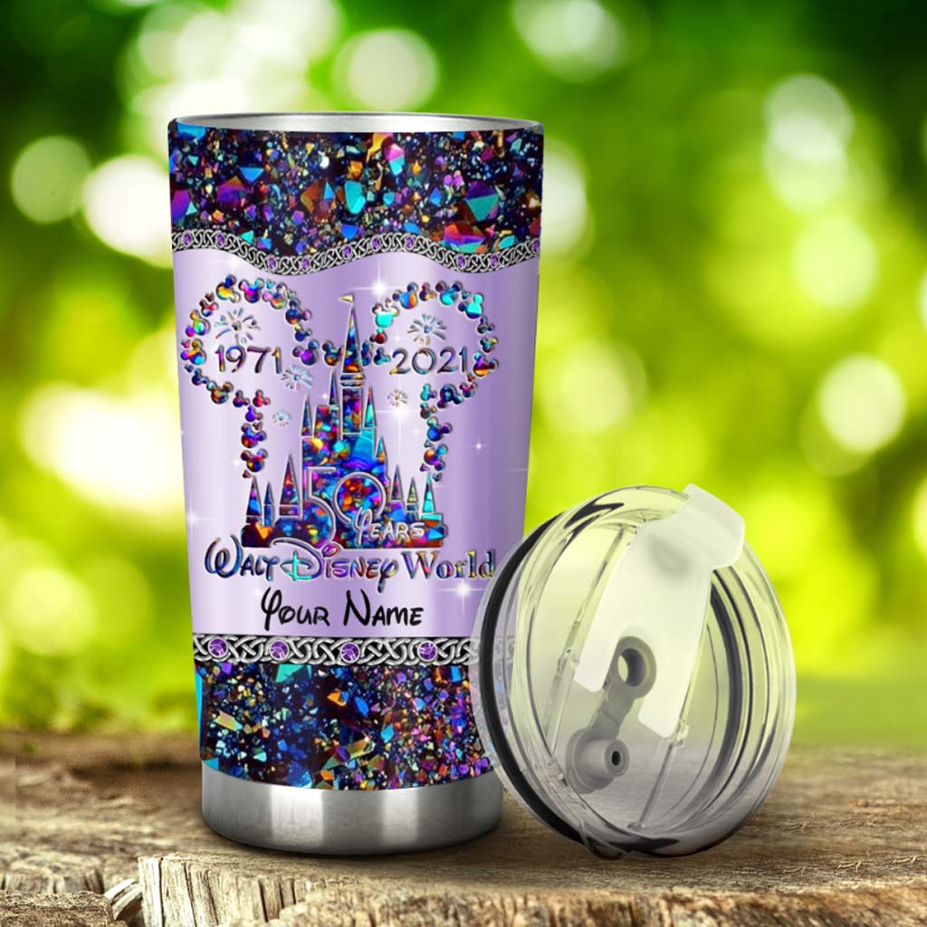 Magic Times - Personalized Mouse Tumbler With 3D Pattern Print