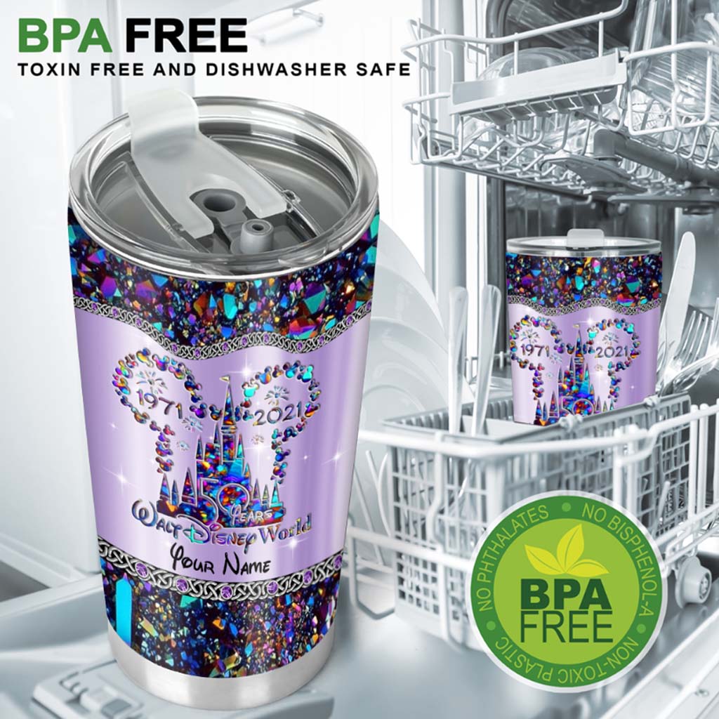 Magic Times - Personalized Mouse Tumbler With 3D Pattern Print