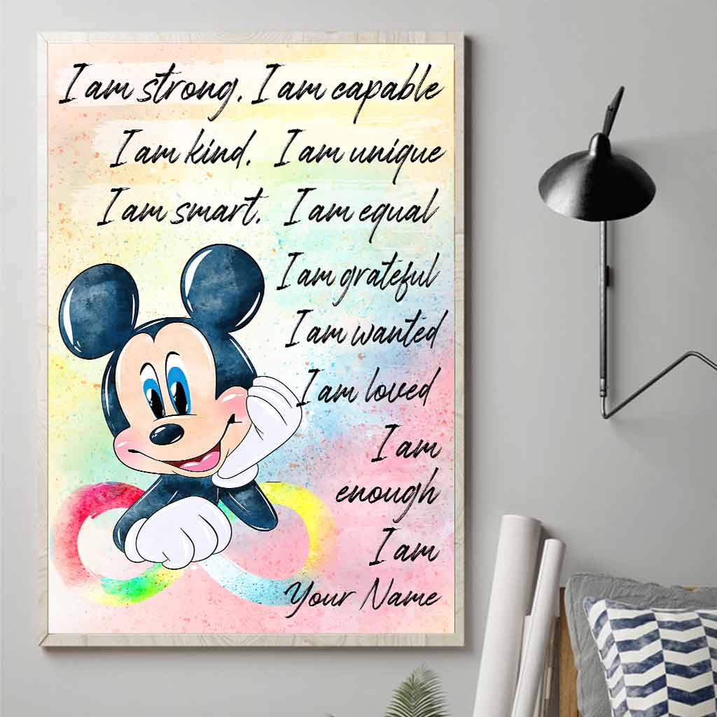 I Am Enough - Personalized Autism Awareness Poster